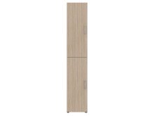 Aktenschrank >Hamburg IV< in Sonoma-Eiche - 40x212,5x33,5cm (BxHxT)