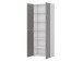 Aktenschrank >Hamburg V< in Weiß - 80x212,5x33,5cm (BxHxT)