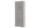 Aktenschrank >Hamburg V< in Weiß - 80x212,5x33,5cm (BxHxT)