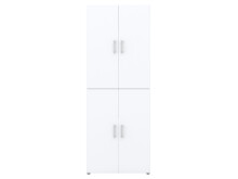 Aktenschrank >Hamburg V< in Weiß - 80x212,5x33,5cm (BxHxT)