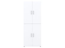 Aktenschrank >Hamburg V< in Weiß - 80x212,5x33,5cm (BxHxT)