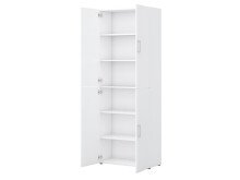 Aktenschrank >Hamburg V< in Weiß - 80x212,5x33,5cm (BxHxT)