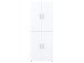Aktenschrank >Hamburg V< in Weiß - 80x212,5x33,5cm (BxHxT)