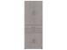 Aktenschrank >Hamburg VI< in Weiß - 80x212,5x33,5cm (BxHxT)