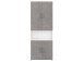 Aktenschrank >Hamburg VI< in Weiß - 80x212,5x33,5cm (BxHxT)