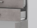 Aktenschrank >Hamburg VI< in Weiß - 80x212,5x33,5cm (BxHxT)