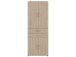 Aktenschrank >Hamburg VI< in Weiß - 80x212,5x33,5cm (BxHxT)