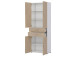 Aktenschrank >Hamburg VI< in Weiß - 80x212,5x33,5cm (BxHxT)