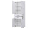 Aktenschrank >Hamburg VI< in Weiß - 80x212,5x33,5cm (BxHxT)