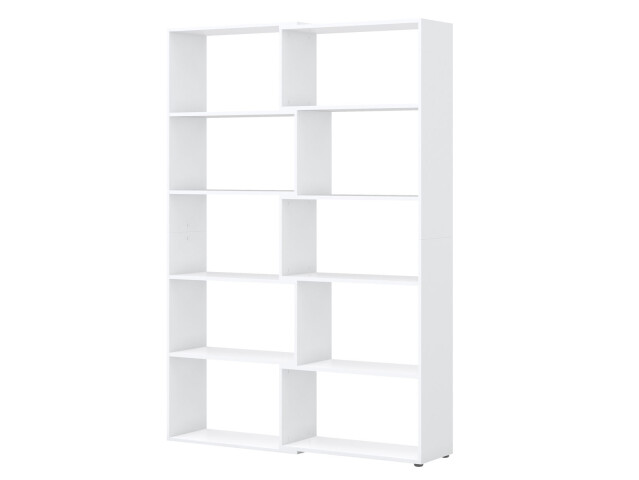 Regal >Hamburg I< in Weiß - 150x212,5x32,8cm (BxHxT)