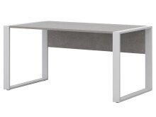 Büro-Set >Hamburg III< in Weiß aus Metall - 212,5cm (H)