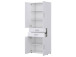 Büro-Set >Hamburg III< in Weiß aus Metall - 212,5cm (H)