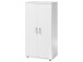 Schuhschrank >Nolana< in Weiß - 55x108x34cm (BxHxT)