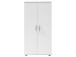 Schuhschrank >Nolana< in Weiß - 55x108x34cm (BxHxT)