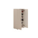 Schuhschrank >Nolana< in Weiß - 55x108x34cm (BxHxT)