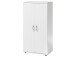 Schuhschrank >Nolana< in Weiß - 55x108x34cm (BxHxT)