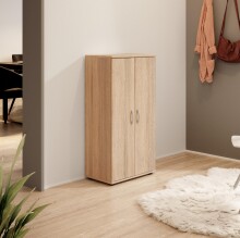 Schuhschrank >Nolana< in Sonoma-Eiche - 55x108x34cm (BxHxT)