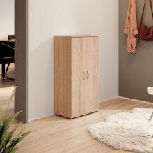Schuhschrank >Nolana< in Sonoma-Eiche - 55x108x34cm (BxHxT)