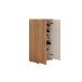 Schuhschrank >Nolana< in Sonoma-Eiche - 55x108x34cm (BxHxT)