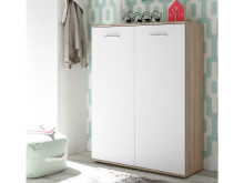 Schuhschrank >Mansfield< in Sonoma-Eiche - 90x120x36cm (BxHxT)