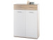 Schuhschrank >Mansfield< in Sonoma-Eiche - 90x120x36cm (BxHxT)