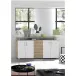 Highboard >Lyndy< in Sonoma-Eiche - 178x90x38cm (BxHxT)