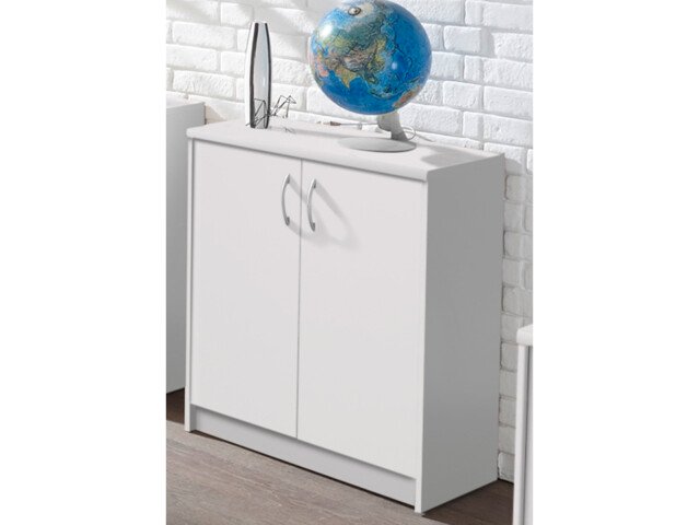 Kommode >Olli< in Weiß - 74x86x35cm (BxHxT)