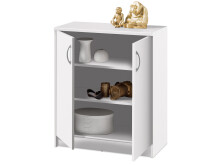 Kommode >Olli< in Weiß - 74x86x35cm (BxHxT)