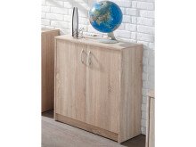 Kommode >Olli< in Sonoma-Eiche - 74x86x35cm (BxHxT)
