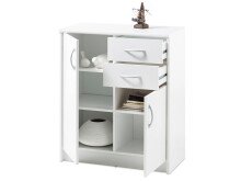 Kommode >Olli< in Weiß - 74x86x35cm (BxHxT)