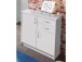 Kommode >Olli< in Weiß - 74x86x35cm (BxHxT)