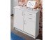 Kommode >Olli< in Weiß - 74x86x35cm (BxHxT)