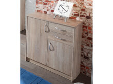 Kommode >Olli< in Sonoma-Eiche - 74x86x35cm (BxHxT)