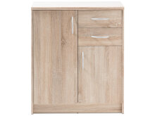 Kommode >Olli< in Sonoma-Eiche - 74x86x35cm (BxHxT)