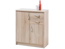 Kommode >Olli< in Sonoma-Eiche - 74x86x35cm (BxHxT)