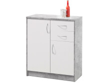 Kommode >Olli< in Beton - 74x86x35cm (BxHxT)
