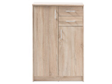 Kommode >Olli< in Sonoma-Eiche - 74x112x35cm (BxHxT)
