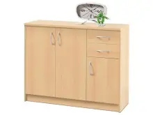Kommode >Olli< in Buche - 109x86x35cm (BxHxT)