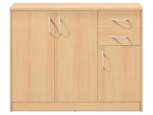 Kommode >Olli< in Buche - 109x86x35cm (BxHxT)