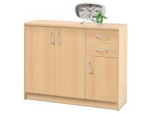 Kommode >Olli< in Buche - 109x86x35cm (BxHxT)