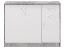 Kommode >Olli< in Beton - 109x86x35cm (BxHxT)