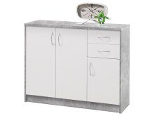 Kommode >Olli< in Beton - 109x86x35cm (BxHxT)