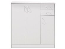 Kommode >Olli< in Weiß - 109x112x35cm (BxHxT)