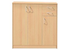 Kommode >Olli< in Buche - 109x112x35cm (BxHxT)