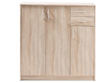 Kommode >Olli< in Sonoma-Eiche - 109x112x35cm (BxHxT)
