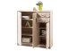 Kommode >Olli< in Sonoma-Eiche - 109x112x35cm (BxHxT)