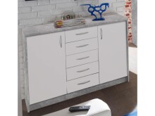 Kommode >Olli< in Beton - 109x86x35cm (BxHxT)