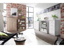 Kommode >Olli< in Weiß - 74x86x35cm (BxHxT)