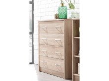 Kommode >Olli< in Sonoma-Eiche - 74x86x35cm (BxHxT)