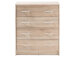 Kommode >Olli< in Sonoma-Eiche - 74x86x35cm (BxHxT)